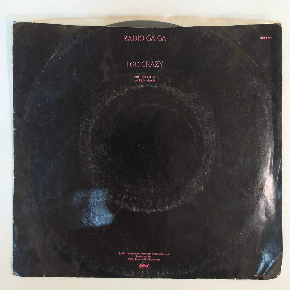 Queen - Radio Ga Ga (США 1984г.) 7", Single