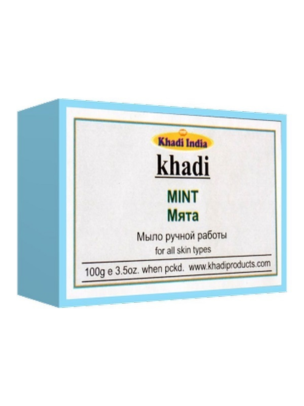 Мыло Khadi India Мята 100 г