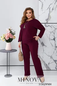 Костюм 604-бордо Minova
