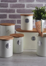 Емкость для печенья living кремовая 3,4 л