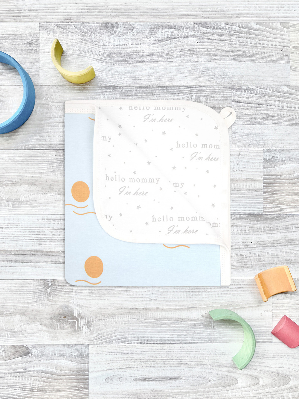 Двусторонний плед Mjölk Новый день, уценка