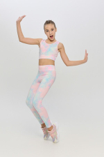 ОДЕЖДА ДЛЯ ТЕННИСА Девочки, Леггинсы CHOUPETTE Спортивные .