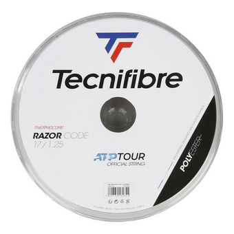 Теннисные струны Tecnifibre Razor Code (200 m) New Box - черный
