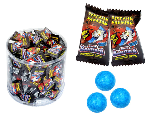 Жев. рез. с нач. ежев. "Язык Вампира" кр язык 12*100шт 3,5г