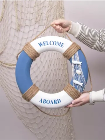 Декор на стену для интерьера "Спасательный круг" 35 см