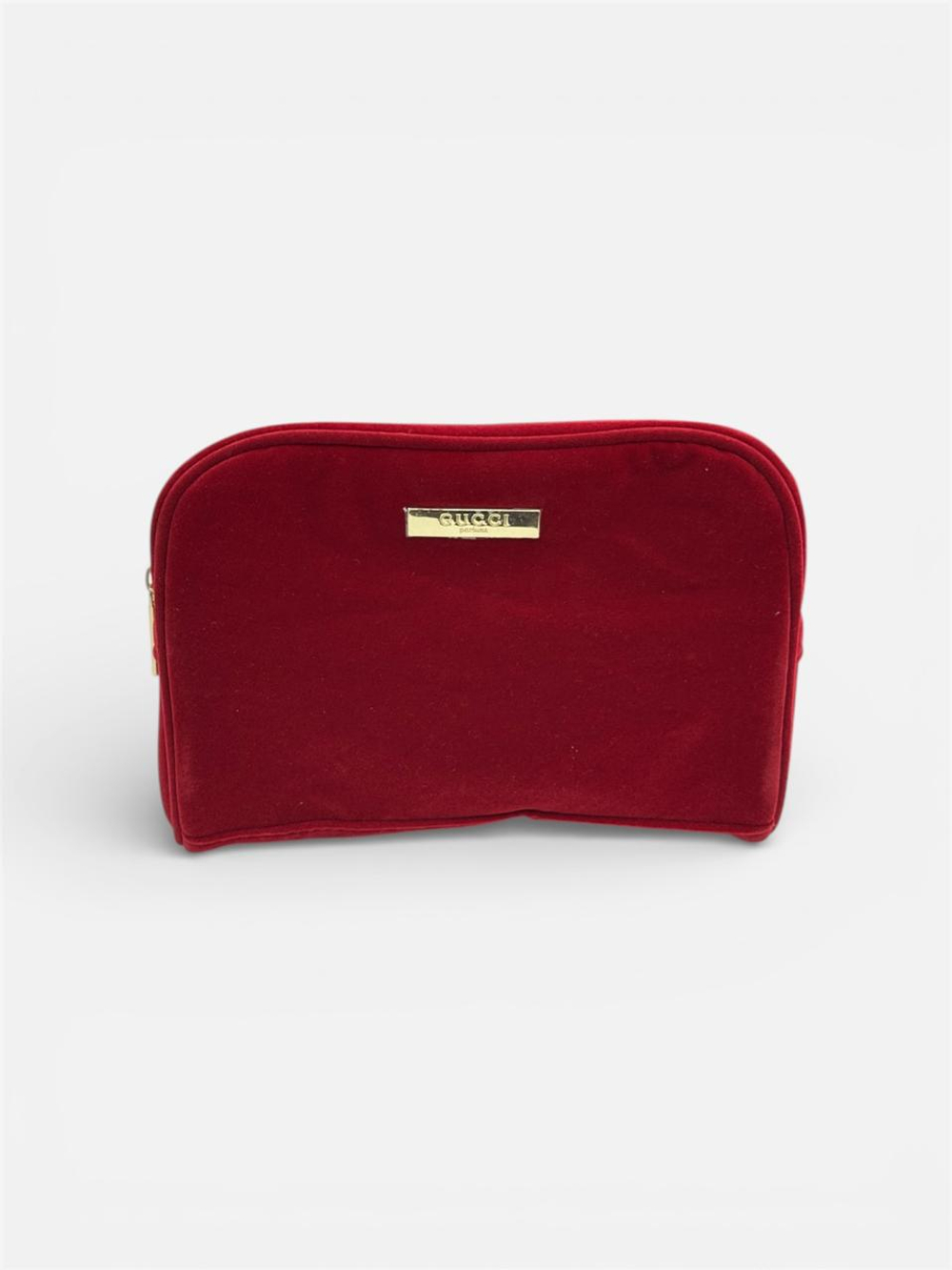 Косметичка Gucci красный бархат (большая)