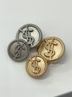 Пуговицы СЛ серебро
