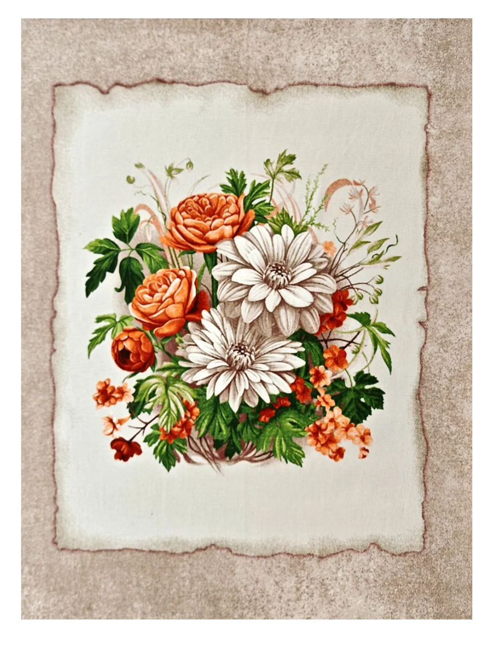 Набор кухонных полотенец, 3 шт , 45х60 см , рогожка