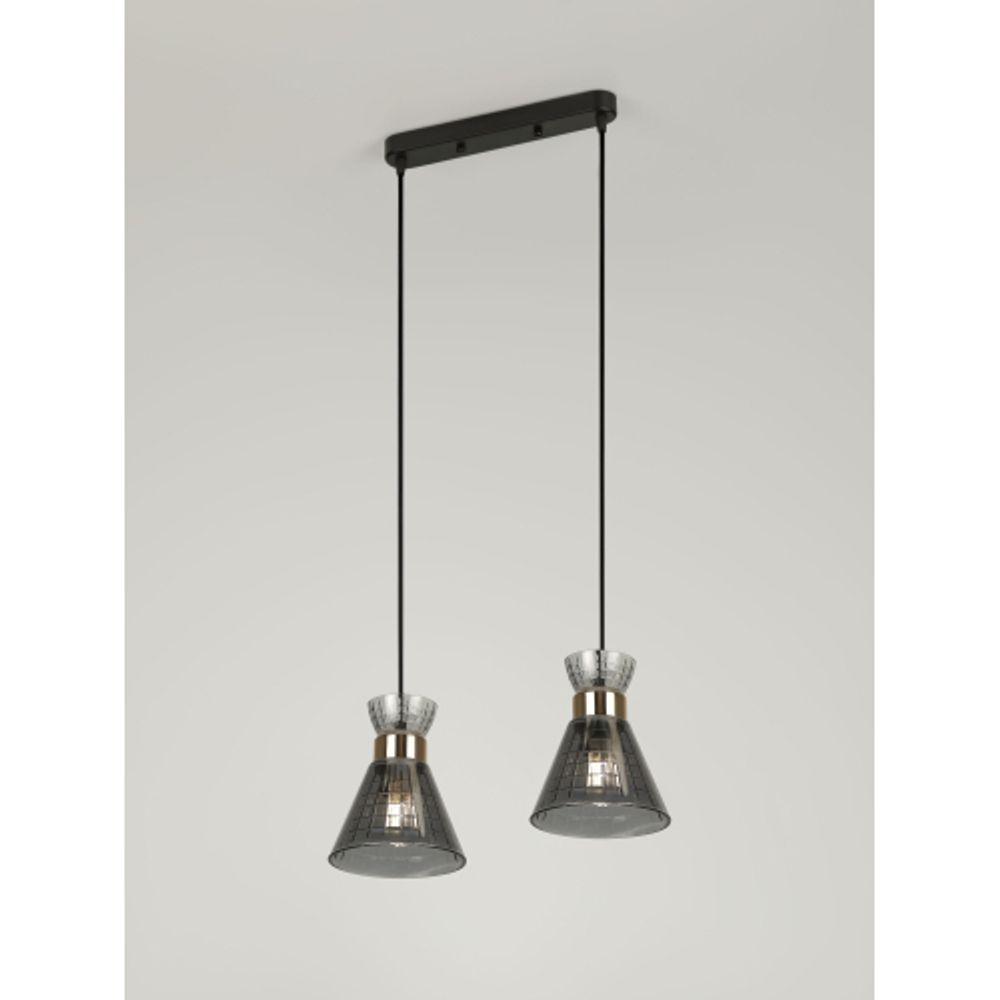 Светильник подвесной (подвес) Rivoli   9187-302 2хЕ27 60 Вт модерн