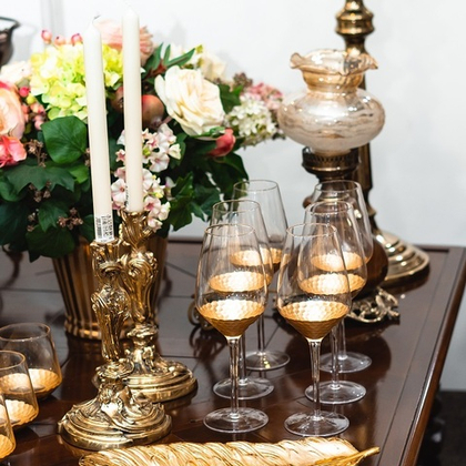 Лист золотистый , 35 см