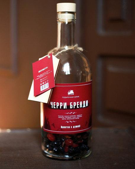 Набор настойки &quot;Черри бренди&quot; 1 л.
