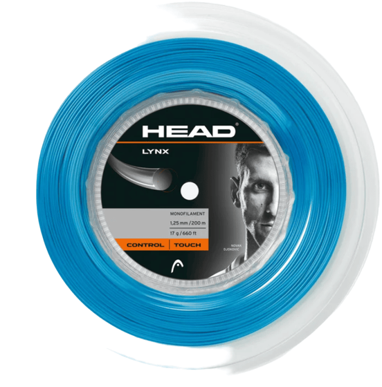 Теннисная струна Head Lynx BL - 1.25 Reel (200 м), арт. 281794