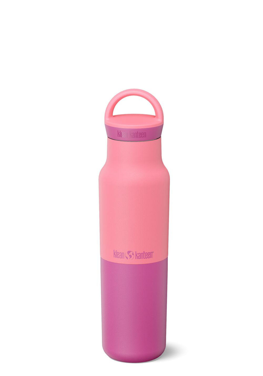 Термобутылка Klean Kanteen Rise Vac Classic Arch Loop 12oz (355 мл) Pink Lemonade