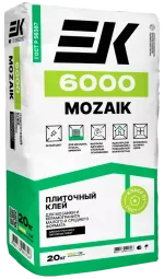 Клей ЕК 6000 MOZAIK Белый (20кг)