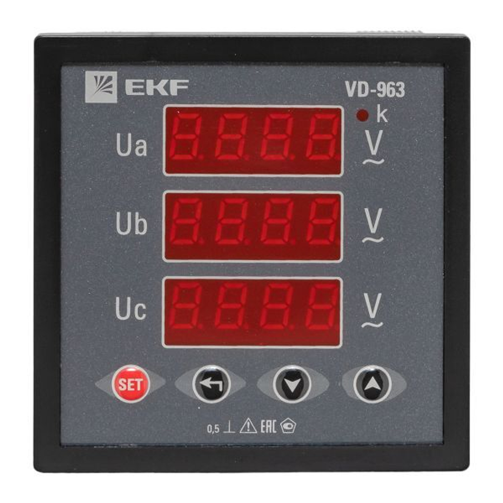 Вольтметр  EKF vd-963