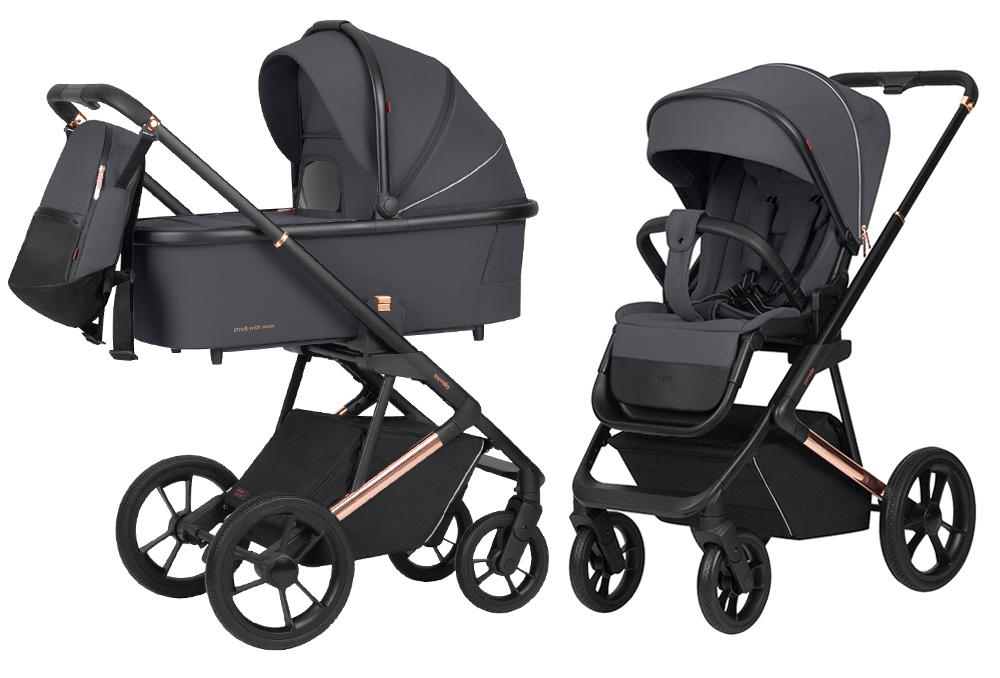 Коляска 2 в 1 Carrello Sigma CRL-6509 Stone Grey
