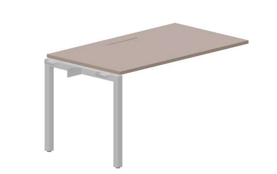 стол Polo 1380х780х750мм (меламиновый аутлет) - приставной элемент
