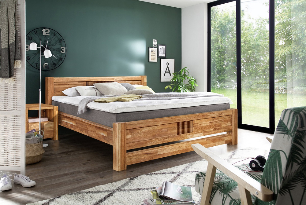 Кровать из массива дуба Аликанте