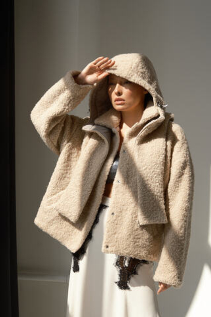 Двусторонняя манишка с капюшоном Льялл