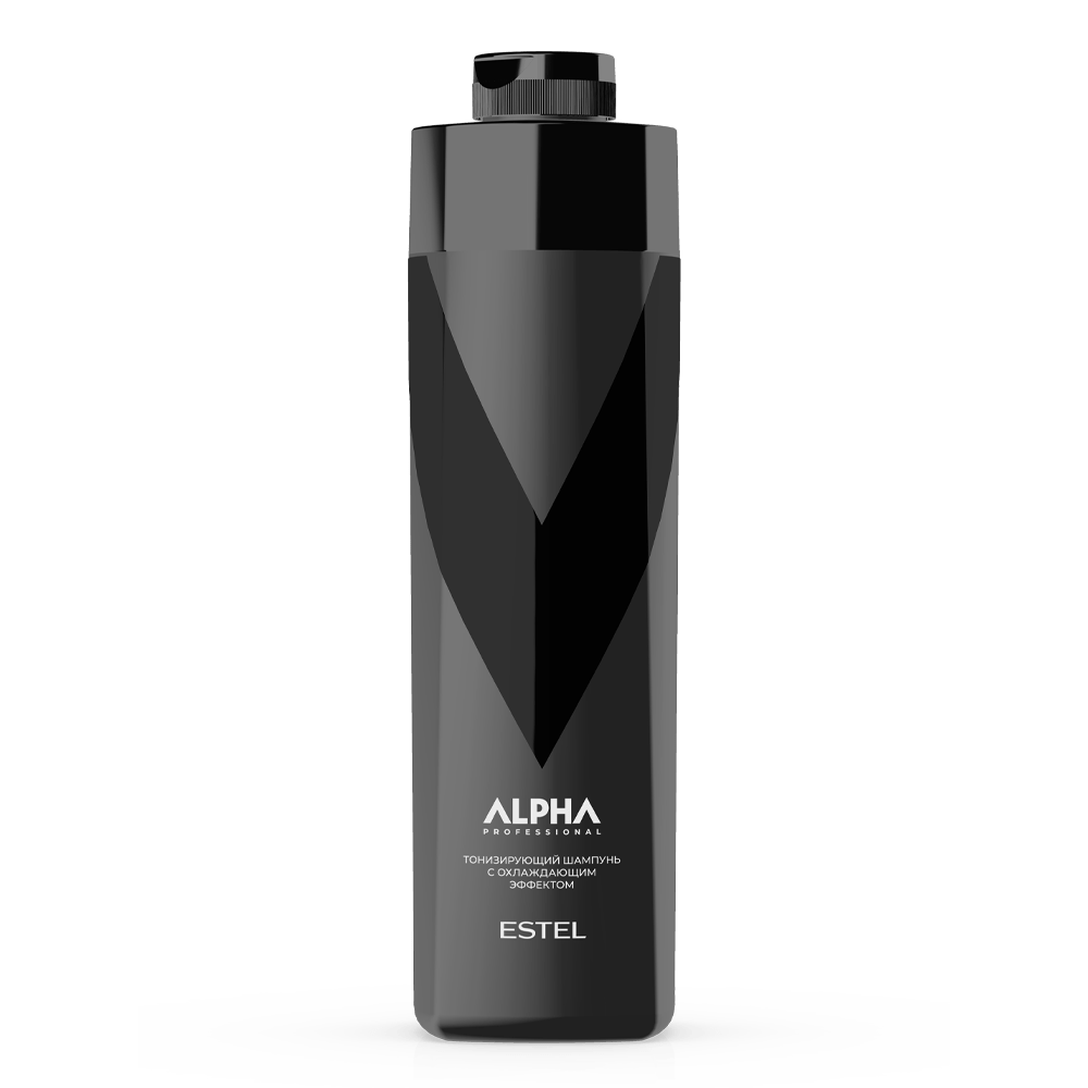 ESTEL Тонизирующий шампунь с охлаждающим эффектом ALPHA PRO, 1000 мл