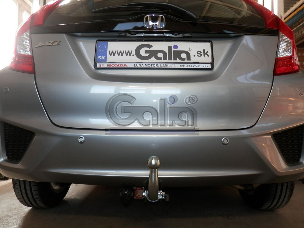 Фаркоп оцинкованный Galia H096A для HONDA Jazz, хэтчбек, 2015-(паспорт и сертификат в комплекте)(без электрики)