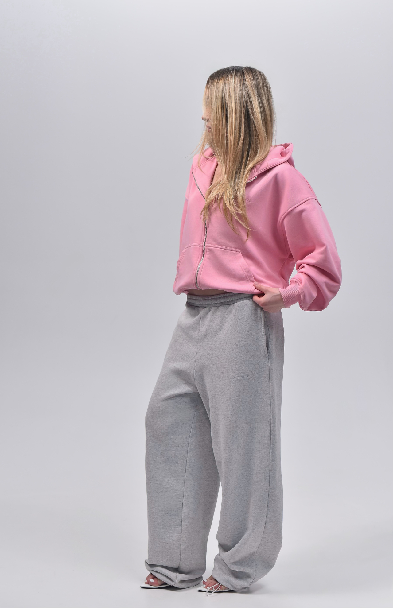 Зип худи из футера