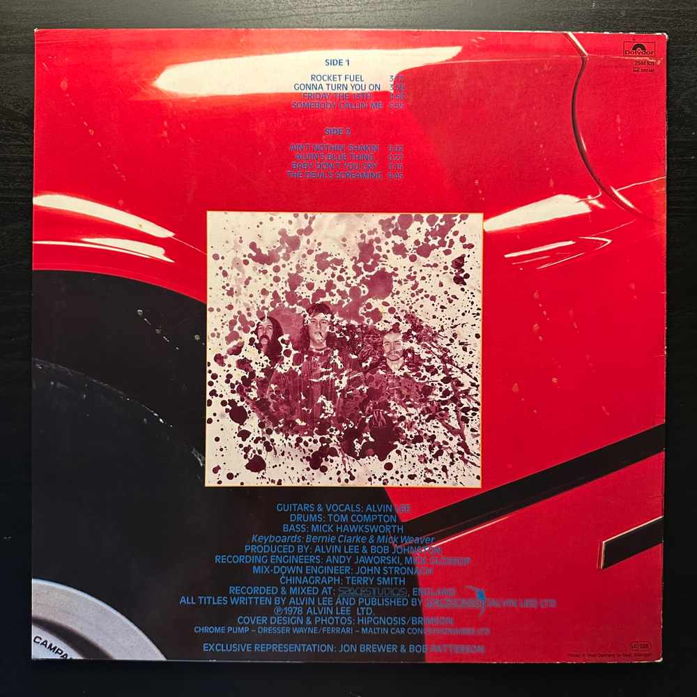 Alvin Lee & Ten Years Later - Rocket Fuel (Германия 1978г.)