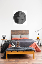 Фотокартина нитями RingString своими руками, основа картины квадрат, создается нитями по вашей фотографии