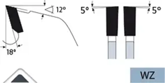 Диск пильный универсальный с алмазным напылением Karnasch 120×2,2/1,6×20 мм, Z=6 FL, арт. 11.1350.120.010
