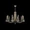 Подвесная люстра Crystal Lux Victoria SP10 Gold/Amber