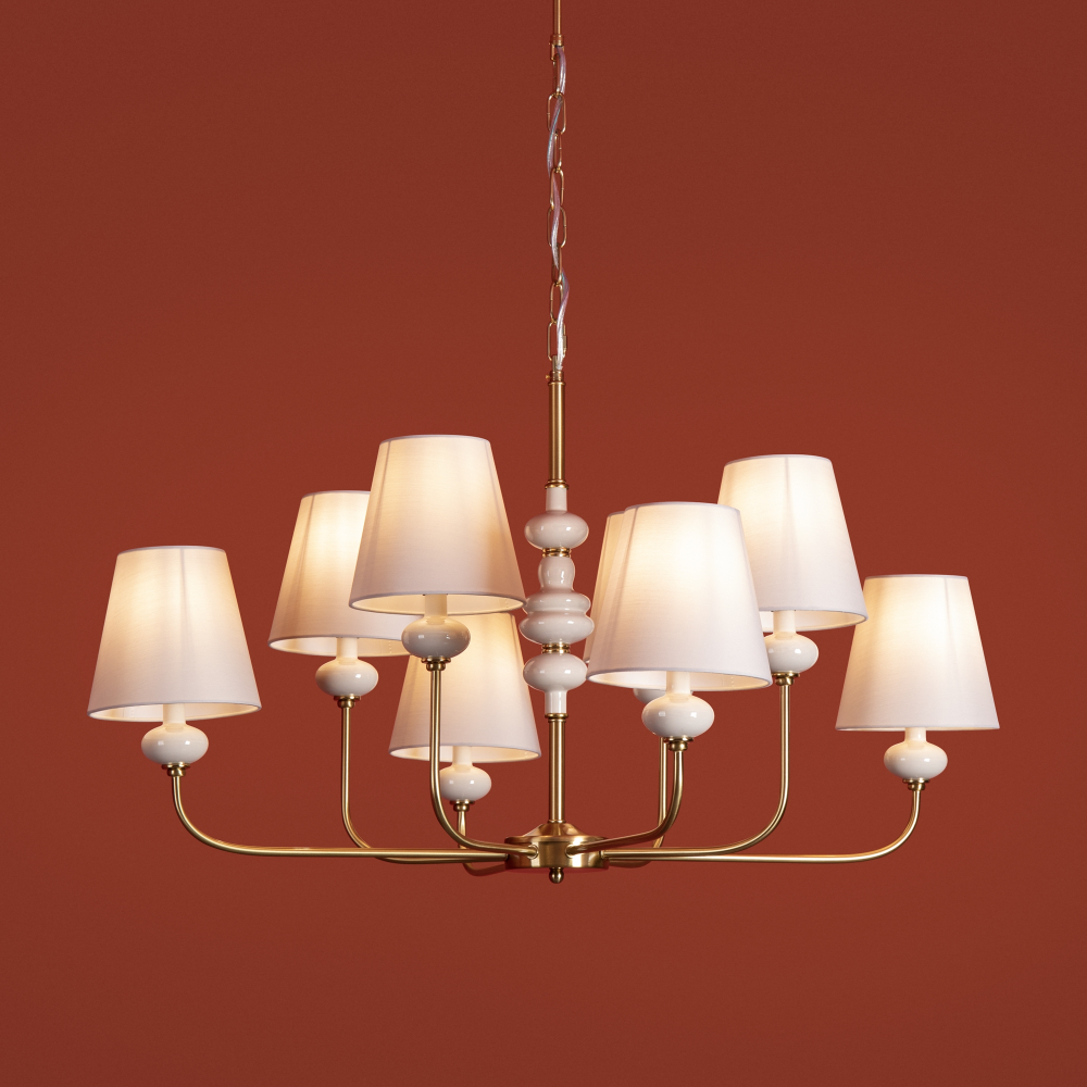 Подвесная люстра Freya Evelyn FR2038PL-08BS