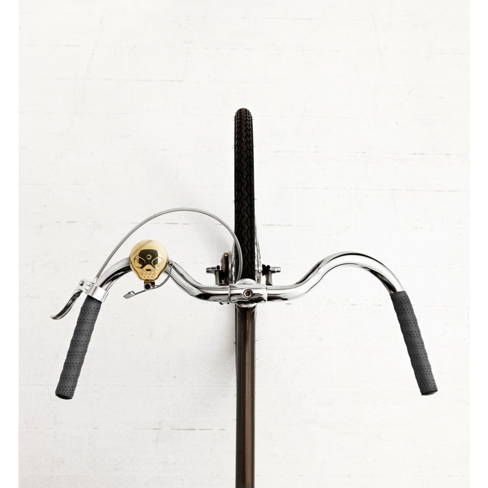 Звонок для велосипеда skull bike bell