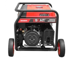 Генератор бензиновый BRAIT BR9500VE (7.0/7.5 кВт, 220 и 380 В, трехфазный, электростартер, счетчик моточасов) / бензогенератор / резервное питание