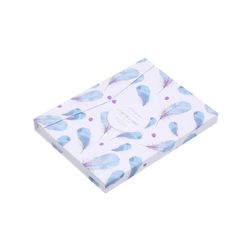 Книга-палитра для выкрасок  гель лаковПерья, 80 типс