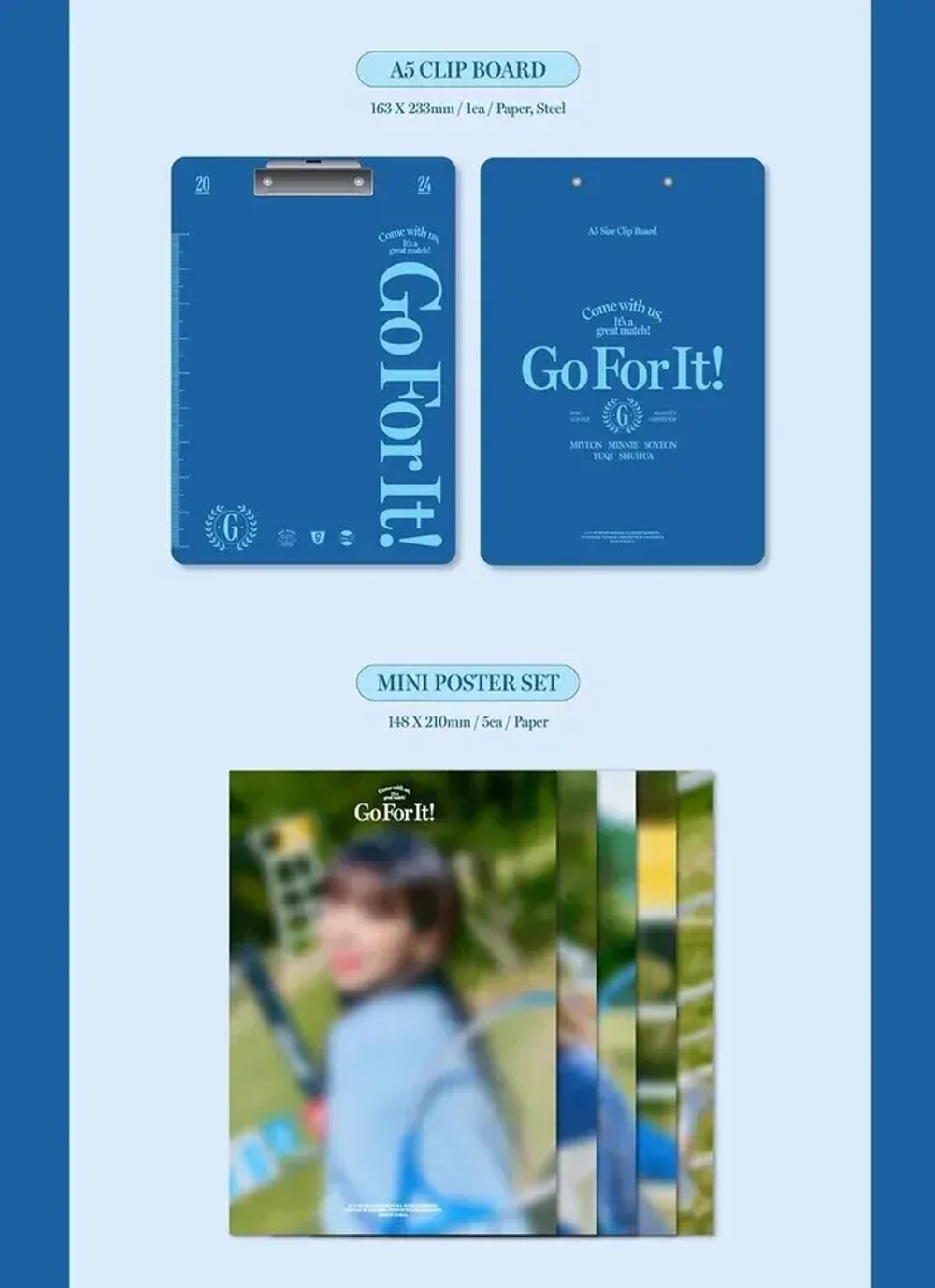 (G)I-DLE -  2024 SEASON’S GREETINGS GO FOR IT!