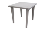 Стол пластиковый  арт.ЭП 391534 квадратный (серый)