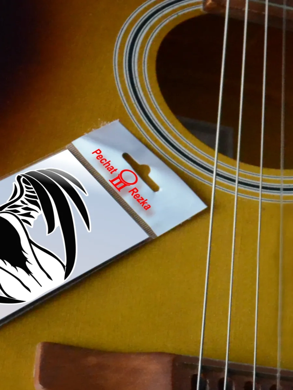 Стикер - Девушка ангел с крыльями