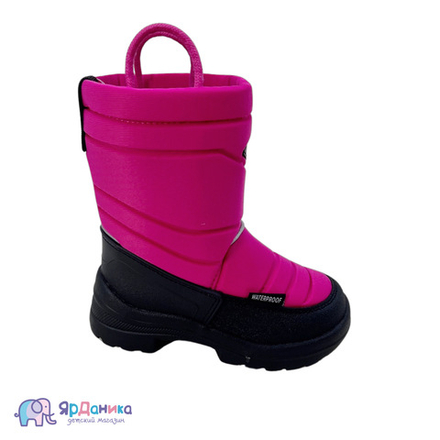 Зимние ботинки Bonadda ярко- розовые 029-2F
