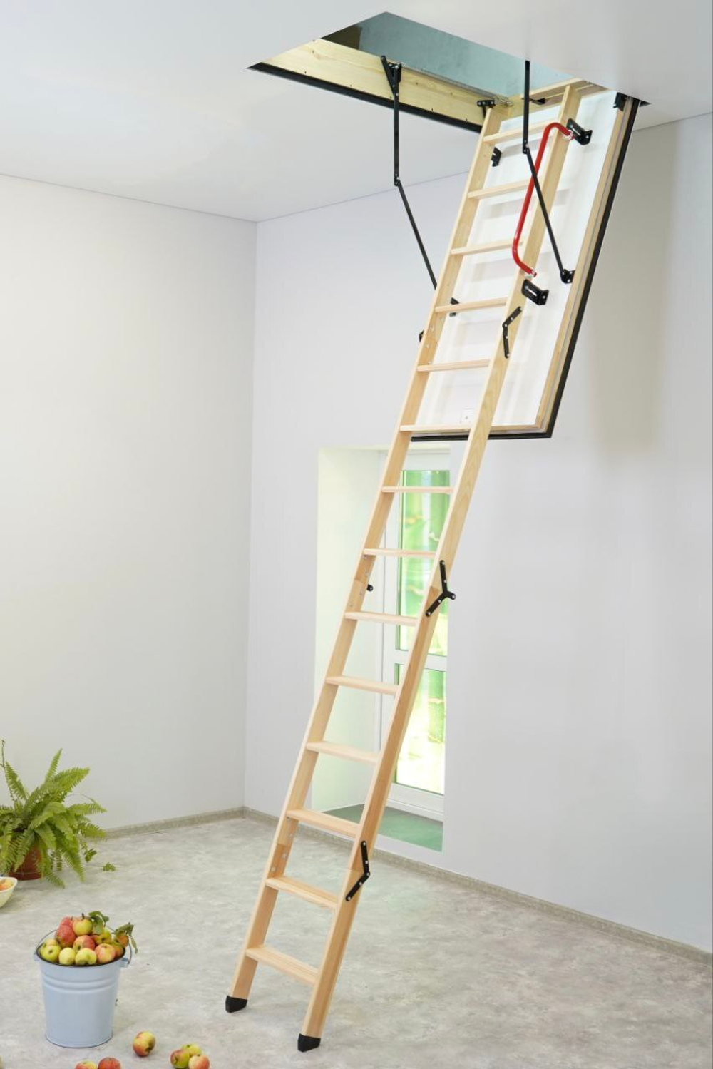 EXTRA LONG лестница чердачная с люком