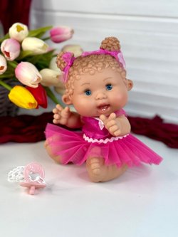 Пупс Nines 26см PEPOTE с закрывающими глазками (N814G)