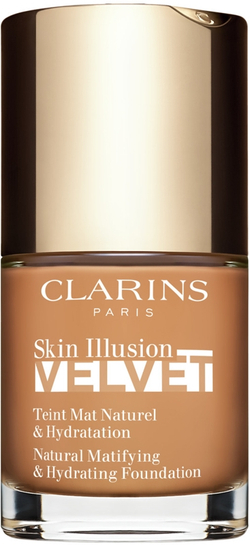 Clarins Skin Illusion Velvet - Тональная основа с матовым финишем и питательным действием оттенок 113C, 30 ml