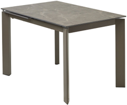 Стол CORNER 120 MATT LATTE STONE SOLID CERAMIC / TAUPE, ®DISAUR