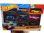 Hot Wheels 54886 — набор из 10 машинок 1:64, коллекция и игры на треках