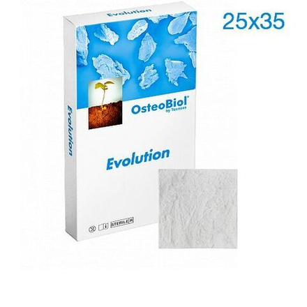 OsteoBiol Evolution STANDART 25х35 мм (0,3-0,5мм). EM00HS Мембрана