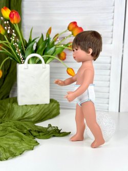 Кукла D Nenes виниловая 34см Marco без одежды (022303W)