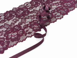 _Бретелечная резинка без фестонов, 10 мм, слива, (Арт: BR640/10-076), м