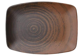 Блюдо прямоугольное 27х19 см LYKKE BROWN