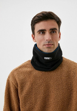 Шарф-снуд PUMA Reversible Fleece Neck Warmer Jr, 05408901, черно-синий