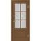 Купить Межкомнатная дверь экошпон Турин 541ПФ.2221 орех остеклённая