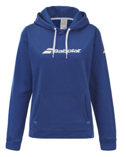 Женская теннисная куртка Babolat Exercise Hood Women - Blue